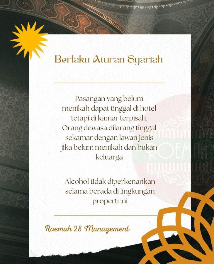 Roemah 28 Syariah Hotel Medan Ngoại thất bức ảnh